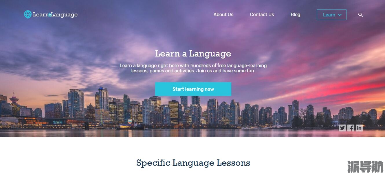 Learn a language