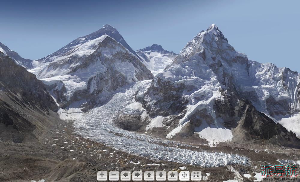 Mt. Everest (2 Gigapixels)